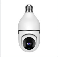 WiFi CAMARA 1080P Bulb 4X Zoom E27 Home 5GWiFi Alarma Monitor