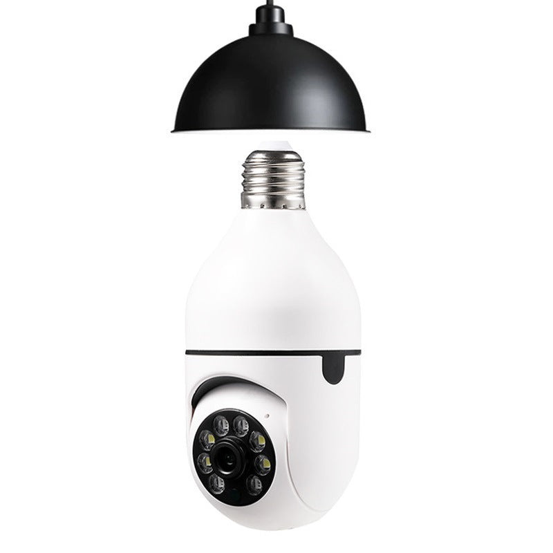 WiFi CAMARA 1080P Bulb 4X Zoom E27 Home 5GWiFi Alarma Monitor